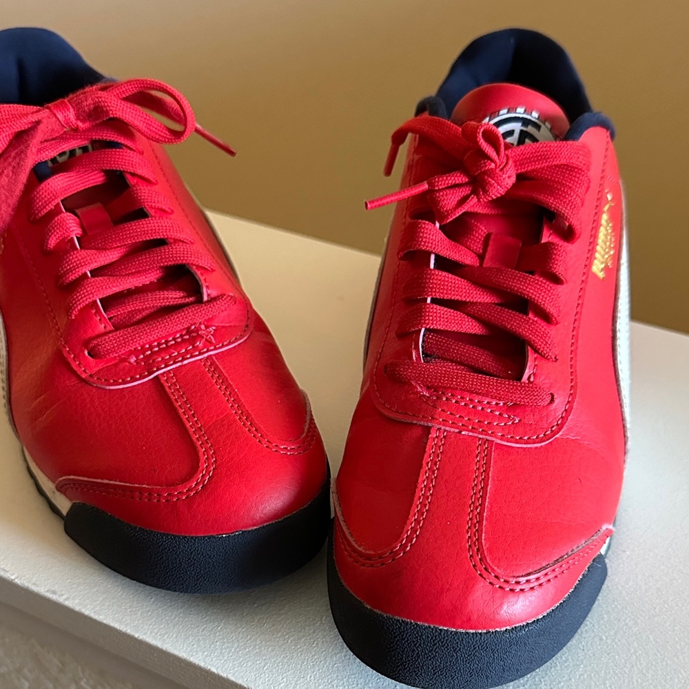 Puma Red and Black Men's Shoes